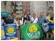 i candidati in piazza Duomo a Trento